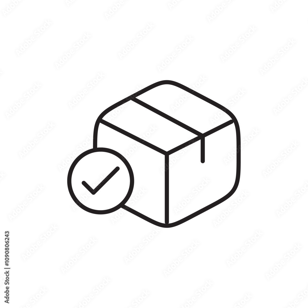 Poster Order receive icon web design in vector