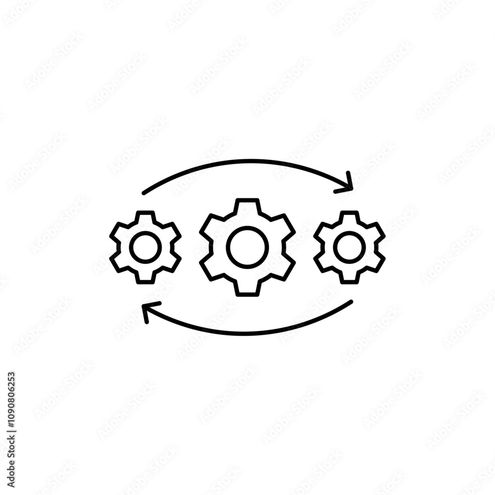 Poster operation icon web design in vector