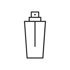 Perfume icon web design in vector