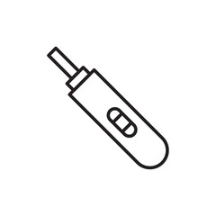 Pregnancy test icon web design in vector