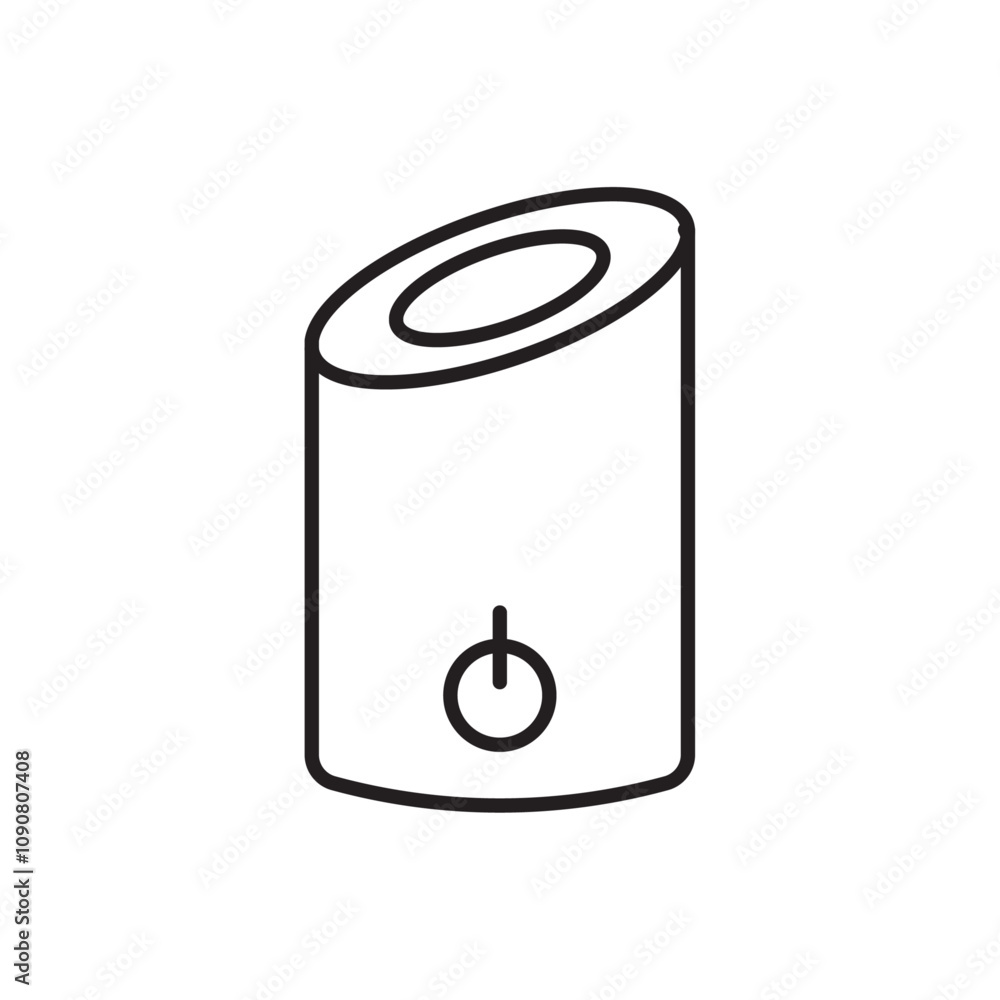 Poster Smart speaker icon web design in vector