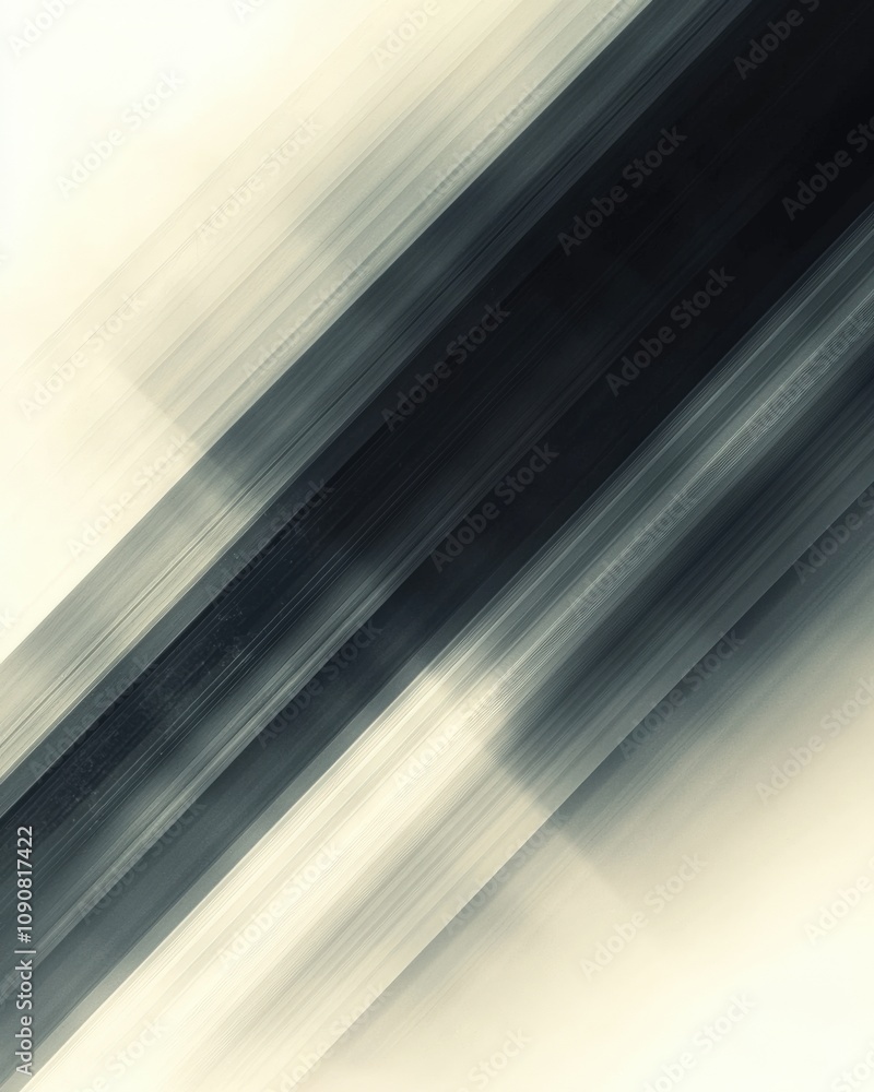 Poster abstract composition with dynamic blurs and lines, perfect for modern design and artistic projects.