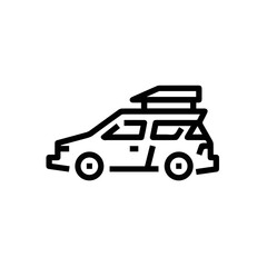 Truck icon symbol vector image illustration
