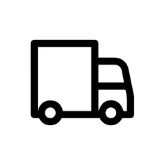 Truck icon symbol vector image illustration
