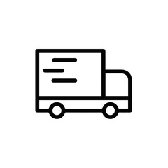Truck icon symbol vector image illustration
