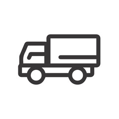 Truck icon symbol vector image illustration
