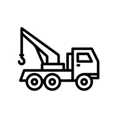 Truck icon symbol vector image illustration
