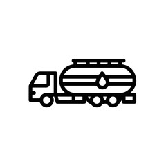 Truck icon symbol vector image illustration
