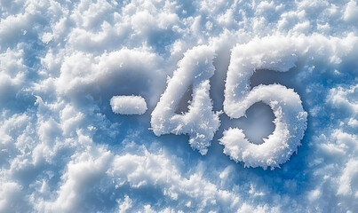 Fototapeta premium The number 