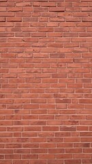 Obraz premium Classic red brick wall with intricate textures and varying shades of deep brown hues, beautiful