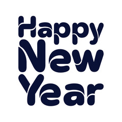 Happy New Year 2025,typography white t shirt design