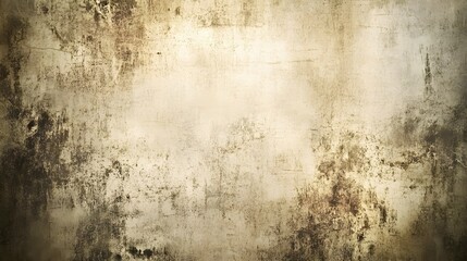 Obraz premium A heavily textured wall with peeling paint, revealing layers of off-white and beige underneath, creating a distressed and aged appearance.
