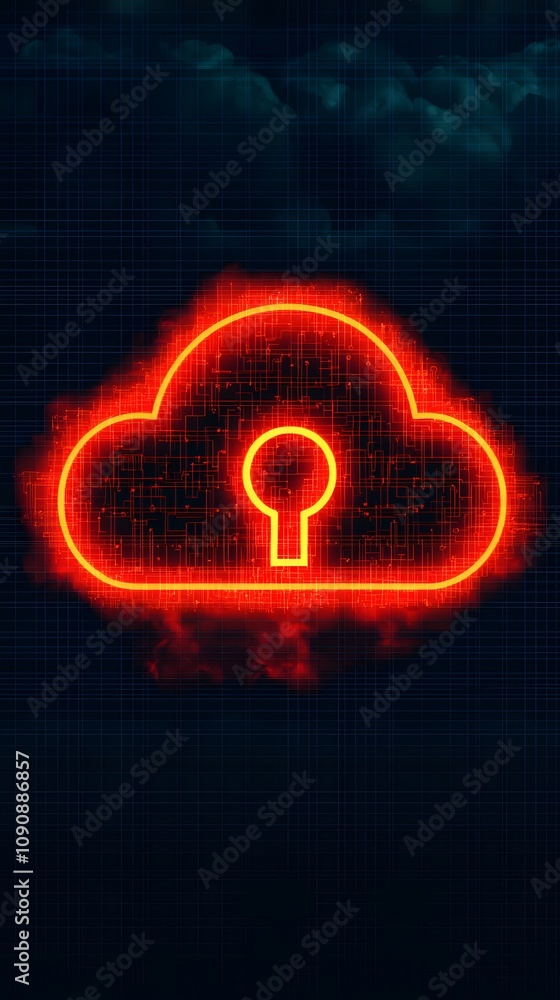 Poster secure cloud computing digital data protection privacy