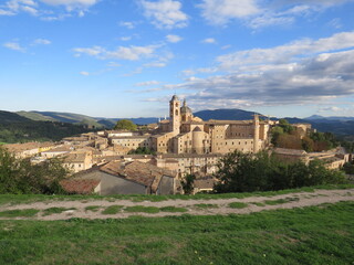 Fototapeta premium La vista dal Parco della Resistenza, Urbino, Marche, Italia