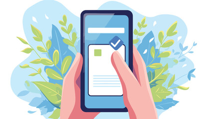 Digital Medical Health Prescription Online Concept