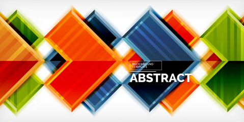 Arrow geometric abstract vector background. Vector Illustration For Wallpaper, Banner, Background, Card, Book Illustration, landing page