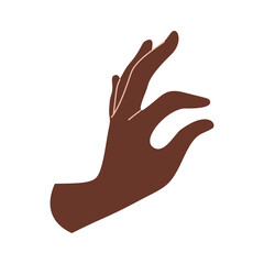 Obraz premium Hand Gesture Illustration