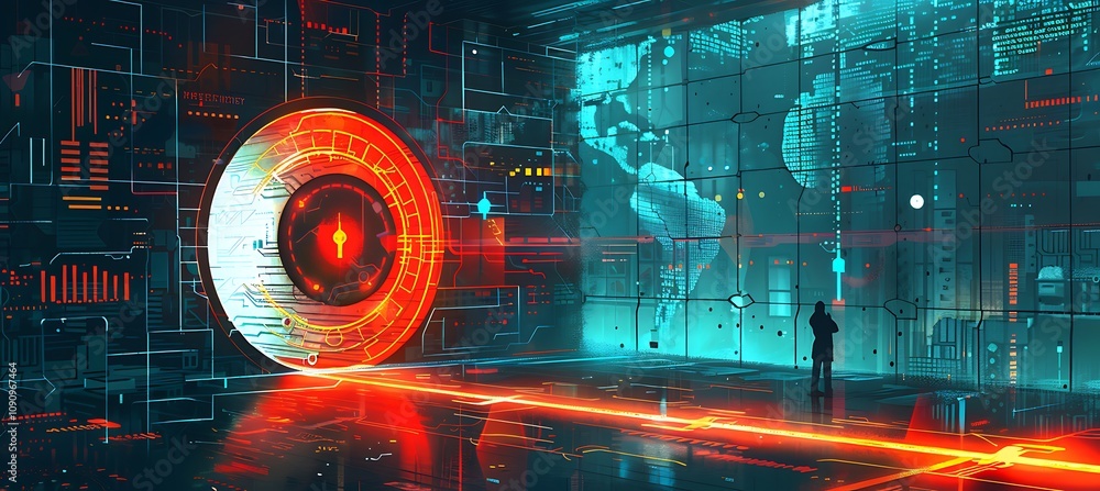 Poster a digital fortress for ultimate data security and protection: safeguarding sensitive information in 