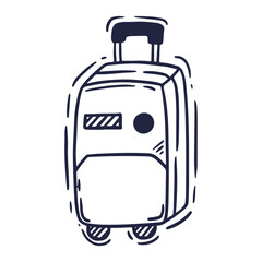 Travel Funny Doodles