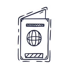 Travel Funny Doodles