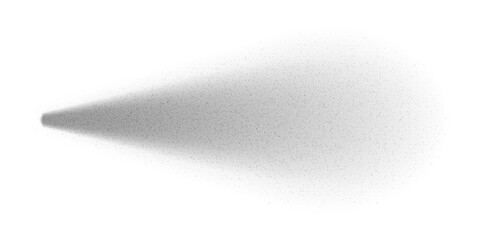 Spray jet overlay from nozzle or water gun on white background. Vector effect of particles motion. Aerosol spread. Perfume or hairspray squeeze
