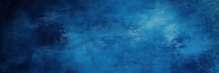 Fototapeta premium Blue textured background , blue wall , a versatile backdrop for website banners, social media posts, and advertising materials.luxury wall,Christmas background, old blue paint