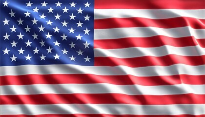 Obraz premium usa united states of america flag waving background texture.