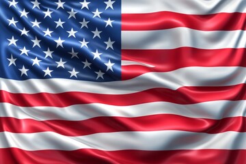 Obraz premium usa united states of america flag waving background texture.