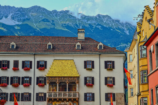 Goldenes Dachl in Innsbruck, Tirol (&Ouml;sterreich)	