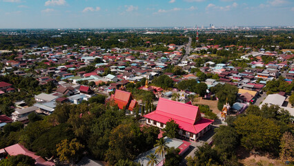 Fototapeta premium Countryside village in Thailand 