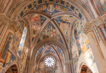 Galatina, Apulien, Italien. Basilika Santa Caterina d'Alessandria.