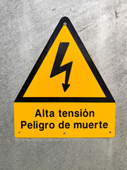 señal de peligro