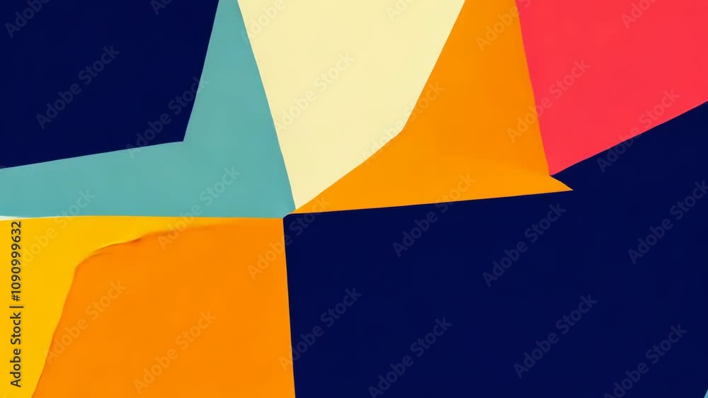Poster brutalist geometric shapes, modern symbols. groovy checkered pattern, distorted tiled grid. simple e