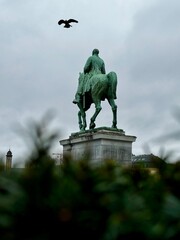 Obraz premium Statue du Roi Albert 1er, Brussels, Belgium