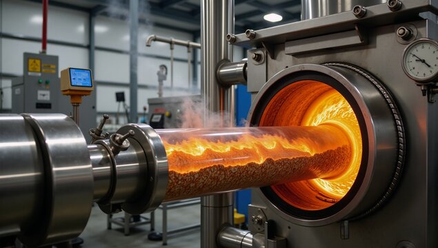 High-tech pyrolysis processing of organic materials