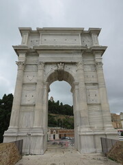 Obraz premium Arco di Traiano, Ancona, Marche, Italia