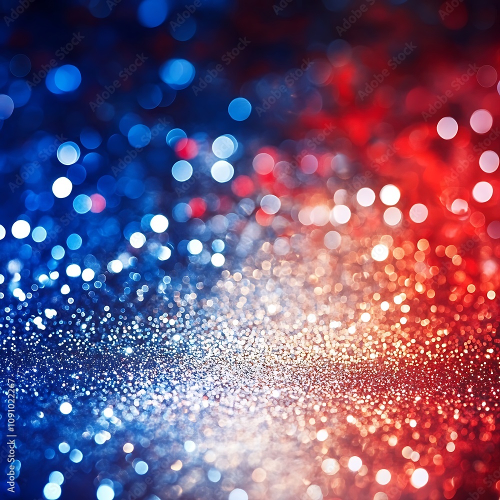 Poster abstract bokeh background, generative ai