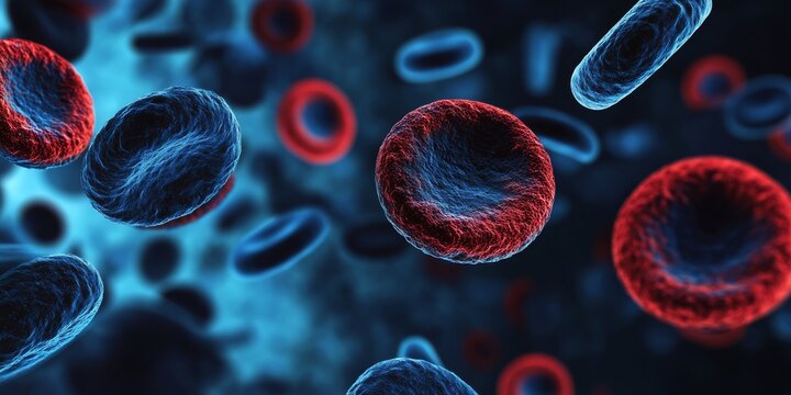 Blood sample for hereditary cancer panel testing, focusing on the identification of 47 genes linked to hereditary cancer types, including breast, ovarian, uterine, colorectal, melanoma, and prostate