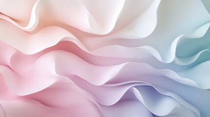Obraz premium Dreamy Layers of Pastel Hues