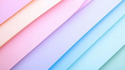 Fototapeta premium Dreamy Layers of Pastel Hues