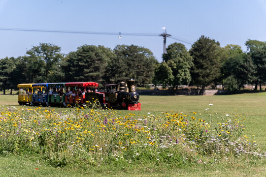 Eisenbahn im Rheinpark K&ouml;ln