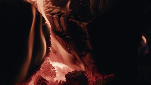 Fuoco calore natalizio
