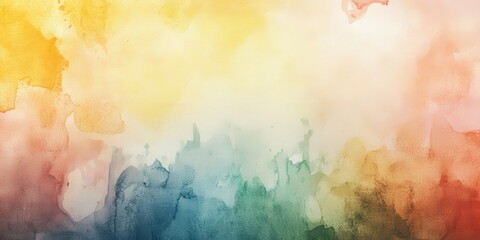 Obraz premium Colorful Abstract Watercolor Background