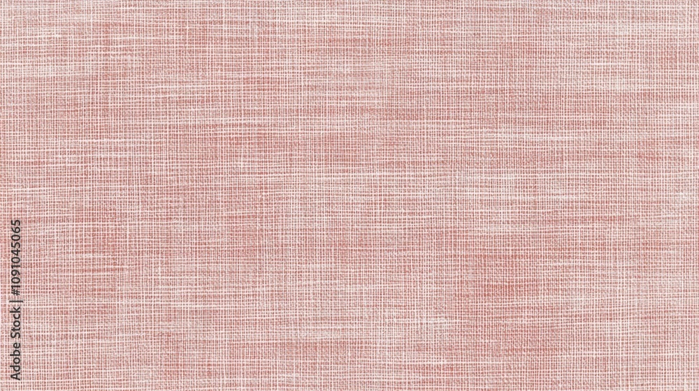 Poster a textured fabric in a soft pink hue, suitable for design or textile applications.