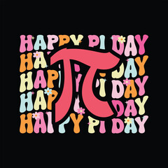 Pi day tshirt design