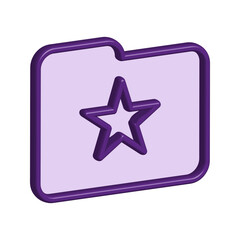 Fototapeta premium Folder icon template