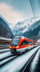 Train. Railway. Travel by railway.