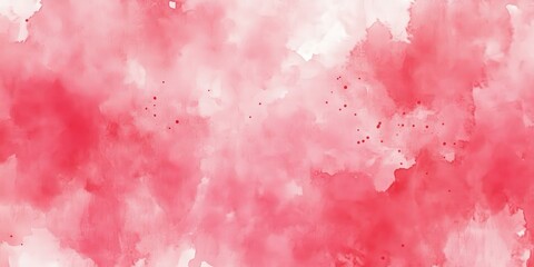 Soft Red Watercolor Background for Creative Projects