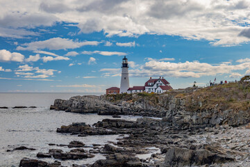 Portland Head Light in Maine