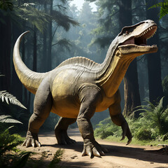 Obraz premium dinosaurs: Amurosaurus 